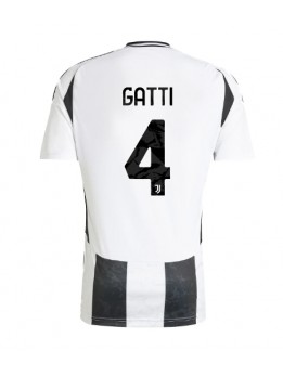 Juventus Federico Gatti #4 Domaci Dres 2024-25 Kratak Rukavima